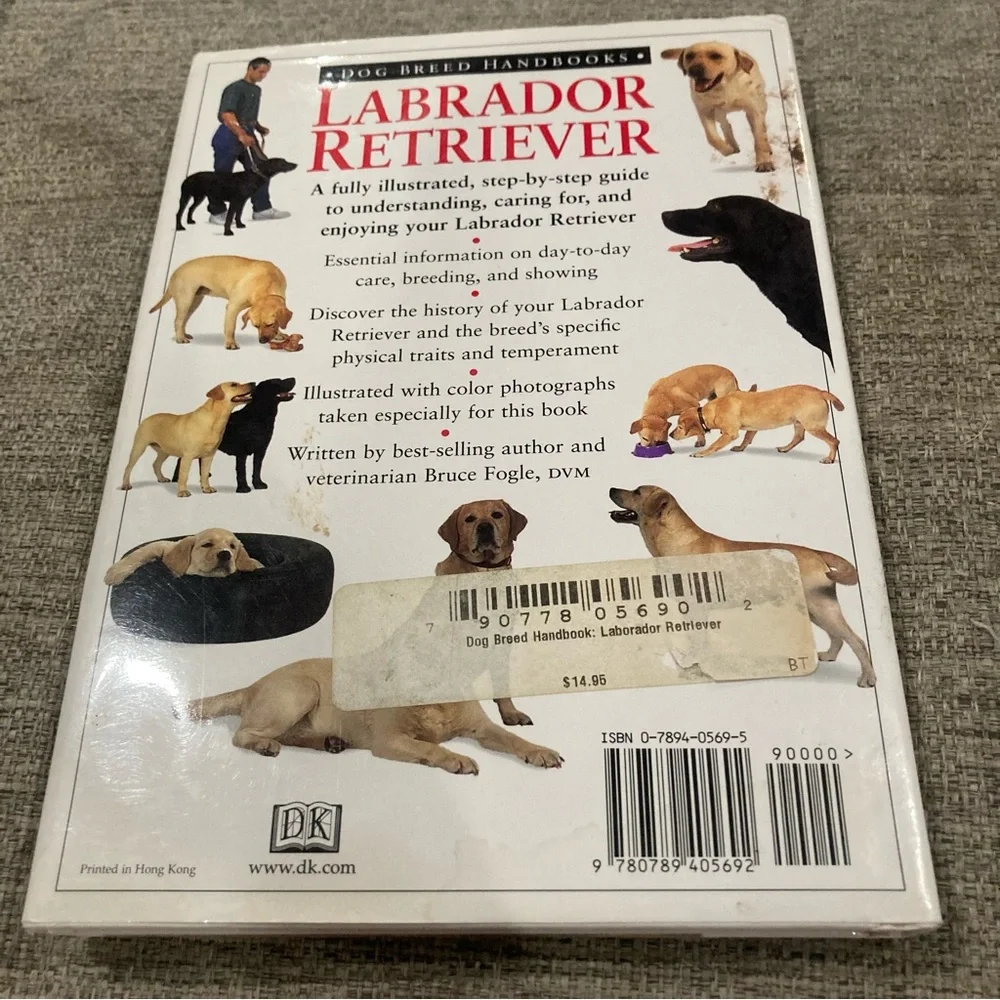 Labrador Retriever Dog Breed Handbook Hardcover by Bruce Fogle GUC - Picture 4 of 4